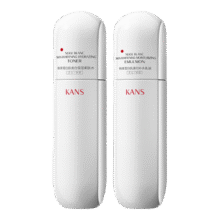 PLUS会员：KanS 韩束 白蛮腰水乳80ml+80ml套装 赠亮白棒1.5ml*15支45.92元包邮（建议凑单低至37.94元）