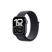 微信小程序、PLUS包邮：Apple/苹果 Watch Series 10 智能手表蜂窝款42毫米亮黑色铝金属表壳浓墨色回环式运动表带MWXP3CH/B2391.36元包邮（需领券与收货国补资格)