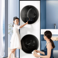 Midea 美的 清风明月PRO系列 MGH20VE5PRO 热泵洗烘套装10kg￥2079.36