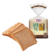 曼可顿（MANKATTAN）超醇吐司 全麦切片面包小面包片早餐食品速食懒人成人儿童三明治 特选高纤维全麦 400g*229.8元（需领券，合14.9元/件）