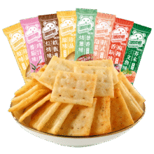 洽洽喀吱脆薯片35g*8袋 咔吱脆非油炸休闲办公室零食小吃混合口味黑五14.82元（需领券，合7.41元/件）