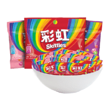 彩虹混合水果味糖果散装喜糖19.92元