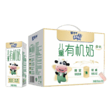蒙牛 未来星 儿童有机牛奶（甄选特仑苏有机奶源）190ml*12 礼盒装39.9元