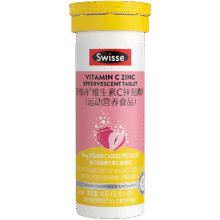 Swisse斯维诗 维生素C锌泡腾片 4g/片*10片34元（需领券，合5.67元/件）