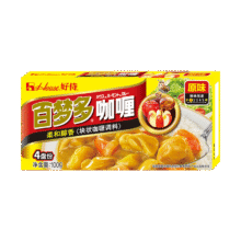 好侍 House 百梦多咖喱 原味 100g/盒*4盒24.6元（合6.15元/件）