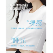 20点：京东京造 高弹女士T恤 女25夏季新款圆领显瘦短袖打底衫 白色44.5元（需领券，历史低价）