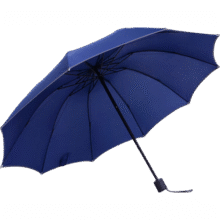 美度反向晴雨伞三折男士商务折叠雨伞10骨M3327蓝色26.63元