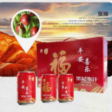 枣乐滋 甘肃张掖临泽特产 黑杞枣汁 310ml*10罐￥19.15