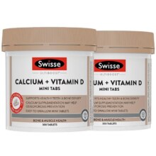88VIP:swisse钙片维生素D300片 * 2瓶碳酸钙孕妇115.74元，合57.87元/瓶（需3元淘金币）