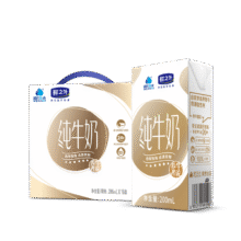 京东PLUS:温氏乳业（WENSDI）纯牛奶 200ml*16盒/箱69.84元（需领券，合17.46元/件）