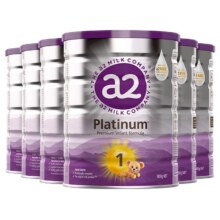 a2升级白金1段0-6个月牛奶粉6罐1194元+税费130.49元