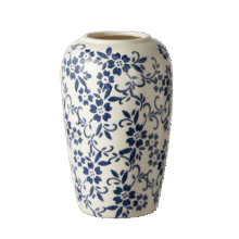 兰泽青花瓷复古花瓶客厅插花23.41元