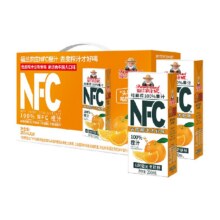 福兰农庄NFC橙汁饮料250ml?0瓶19元（合9.5元/件）