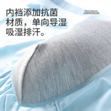 猫人冰丝抗菌男士内裤无痕四角29元（需领券）3条