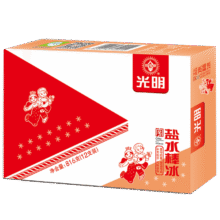 光明 盐水棒冰68g×12支 经典冰棍冷饮冰激凌批发31.26元（需领券）