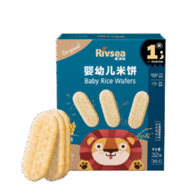 plus、需首购：禾泱泱婴幼儿米饼原味32g(20片)  入口易溶高钙宝宝零食6月+24.55元（合12.28元/件）