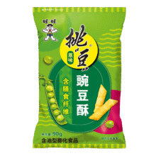 旺旺挑豆 豌豆酥 90g  原味1.92元