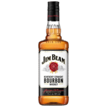 plus会员：金宾（Jim Beam）白占边 美国 波本威士忌 1000ml 40度 礼盒装 进口洋酒75.05元