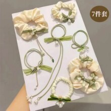 首购：H&3 铃兰花发圈头绳女高颜值ins风森女高级感蝴蝶结大肠发圈温柔发饰16.71元