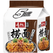 寿桃 方便面 435g、5包装5.83元/件      9件52.47元