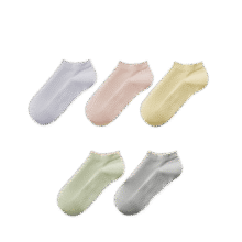 有棵树 肌理短筒袜子 5双*2件凑599-100低至17.16元/件，约3.4元/双                          47.82元（需领券，合23.91元/件）