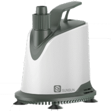 森森 小鲤鱼缸抽水泵家用换水潜水泵底吸泵XGP1000L 15W9.36元