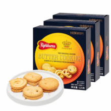 6.75元/盒！Kjeldsens 丹麦原装进口 蓝罐原味曲奇饼干 125g*3盒￥20.25 比上一次爆料上涨 ￥3.34