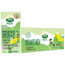 阿尔乐 有机纯牛奶 200ml*24.77元