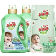 好爸爸天然洁净敏感肌洗衣液6kg×1箱44.22元（猫超首页超级补贴下单）
