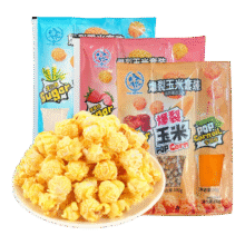 再降价、PLUS：鹊牌 三合一爆米花三拼 540g23.64元（需领券，合11.82元/件）