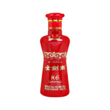 剑南春【官方正品】 52度 100mL 1瓶 金剑南k6 浓香型白酒49元