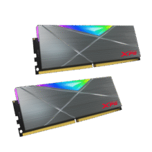 威刚XPG 龙耀 D50 16G (8G*2) DDR4 3200  钛灰电竞RGB内存条339元