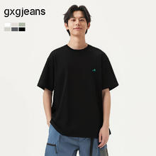 gxgjeans 超值神车！多色字母绣花短袖T恤 多色可选券后54.98元