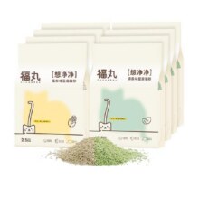 福丸自然空气玉米绿茶豆腐猫砂包邮除臭结团抑菌低尘79.9元