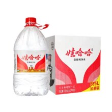 88会员：娃哈哈 饮用纯净水 4.5L*4桶30.56元+1元淘金币
