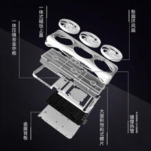 影驰 GeForce RTX 5080 星曜 LUNA OC 16G GDDR7 DLSS 4 电竞游戏设计剪辑AI电脑镜面显卡10999元
