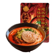 拉面说儿 地狱辣味豚骨叉烧拉面*174.4g × 3件28.54元（需领券，合9.51元/件）