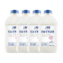 88VIP:兰格格草原专利活菌酸奶 1kg*4桶36.71元