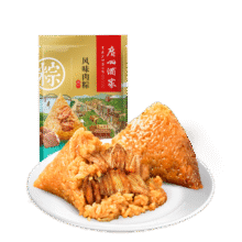广州酒家 风味肉粽200g 中华老字号 端午粽子早餐送礼手信龙舟团购 2只装3.76元 如价格不对从百亿补贴进去