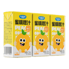 妙伯乐 儿童果汁 125ml6.9元