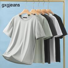 25年夏季新款！gxg.jeans 男士纯色基础款短袖T恤￥42