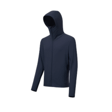 PLUS：京东京造 UPF300+防晒衣原纱防晒服夏季凉感外套男深海蓝79.96元（需领券）