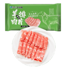 大庄园新西兰原切羊排肉片1斤【欧盟认证】火锅食材冷冻羊肉片羊肉卷50.9元 (券后省20,月销1w+)
