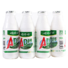 娃哈哈AD钙奶220g 整箱哇哈哈儿童饮料含乳饮品 年货节送礼 220g*4瓶4.9元