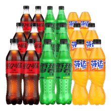 可口可乐无糖零度可乐雪碧芬达500ml 碳酸饮料 【混合装18瓶】41.9元（需领券）