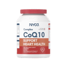 需试用、首购：NYO3 辅酶Q10 熬夜加班护心脏血管 高纯易吸收 202mg30粒 便携体验19.9元