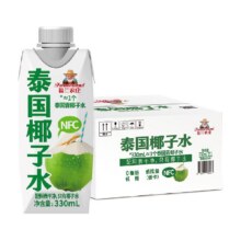 福兰农庄椰子水果汁330ml×12瓶28.06元（合14.03元/件）