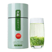 文新绿茶2025新茶上市4A非遗手工信阳毛尖特级200g明前罐装359元 (券后省100)