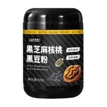 盖亚农场黑芝麻核桃粉500g×1罐11.33元（需领券）