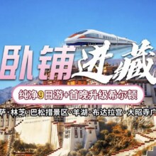 美团 【卧铺进藏】西藏9天8晚全景跟团游 布达拉宫+羊卓雍措+巴松措+雅鲁藏布江+藏装旅拍丨拉萨林芝九日游原价9980元，现价2149元